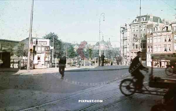 Haarlemmerstraat in Amsterdam, Netherlands 1940