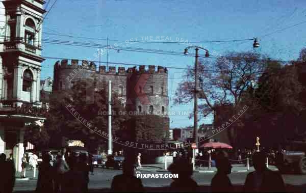 Hahnentorburg in Cologne, Germany 1940