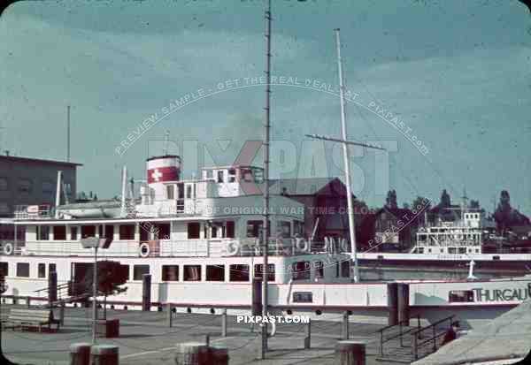 harbour of Friedrichshafen at the Lake Constance, Germany