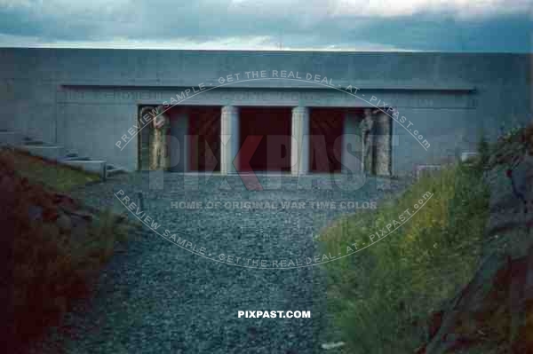 Hartmannswillerkopf. Vieil Armand. WW1 Alsace 1915-1916 Memorial. Photo taken in 1940.