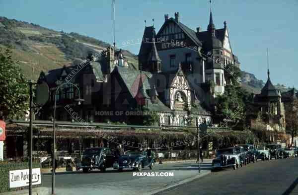 Hotel Krone, Assmannshausen, RÃ¼desheim am Rhein, Hessen, 1939, 