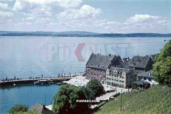 Hotel Seehof at the Bodensee in Meersburg, Germany ~1940