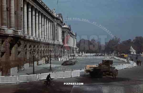 HÃ´tel de Crillon / Navy Department at the Place de la Concorde in Paris, France 1940