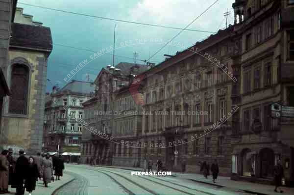 Innsbruck, Ã–sterreich, Austria, 1938, Das alte Landhaus (Landtag). Maria-Theresien-StraÃŸe,