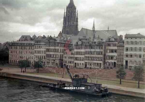 Kaiserdom in Frankfurt on the Main, Germany 1938