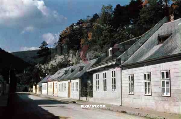 Karlsgasse in Baden, Austria 1937