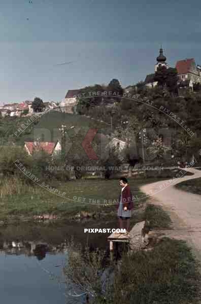 Klettenberg Kanal 1941 Church town dorf