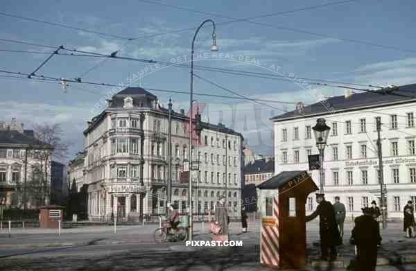 Leipzig Germany 1940 color agfacolor