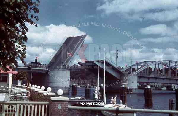 lift bridge in SÃ¸nderborg, Denmark 1940