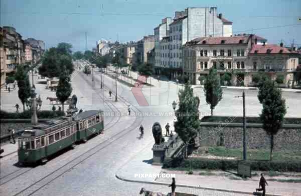 Lions bridge in Sofia, Bulgaria 1942