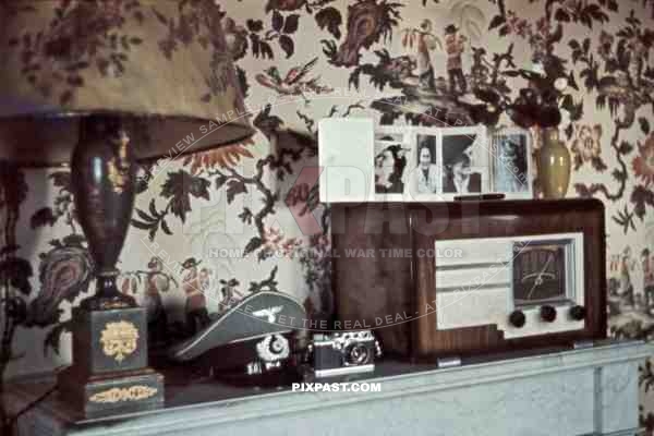 Living room of a Wehrmacht officer, Germany 1940