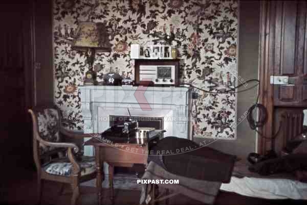 Living room of a Wehrmacht officer, Germany 1940