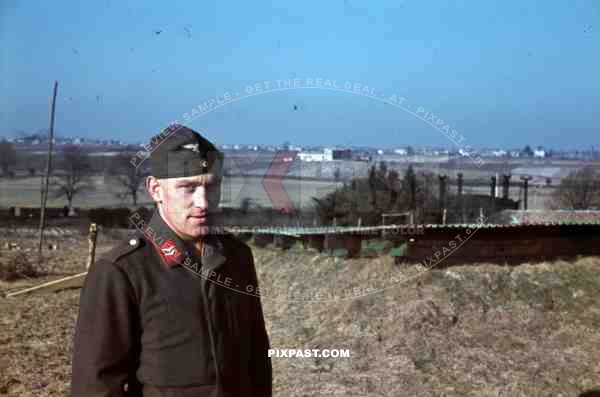 Luftwaffe Flak Bordeaux France 1941 Flak Regiments 45, 1. Batterie gemischte Flak Abteilung 923, Feldpost L.35139, camo, bunker