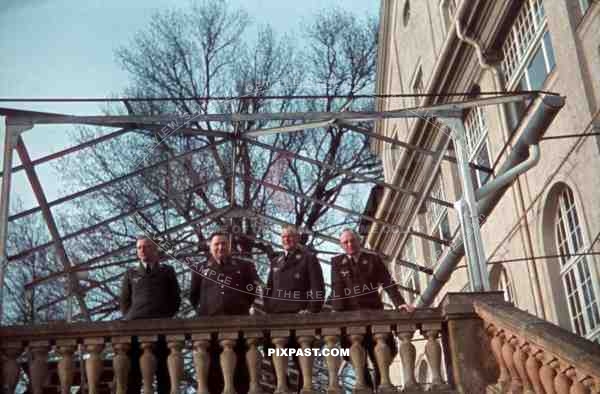 Luftwaffe officers at the Kurhaus Schloss Pieskow in Bad Saarow, Germany 1939