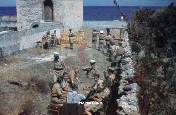 luftwaffe tropical soldiers sicily kar98 trainning 1943