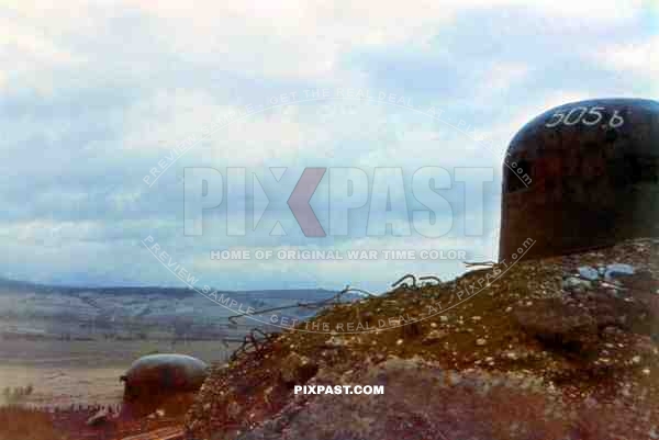 Maginot Panzerwerk 505 in La Ferté-sur-Chiers, France 1940