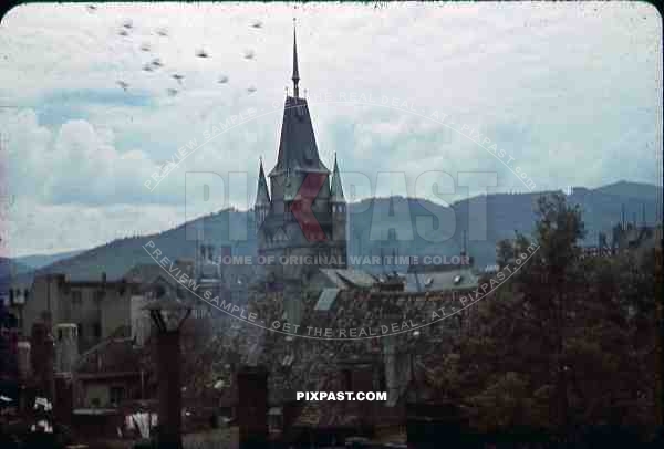 Martinsgate ("Martinstor") in Freiburg im Breisgau, Germany 1939