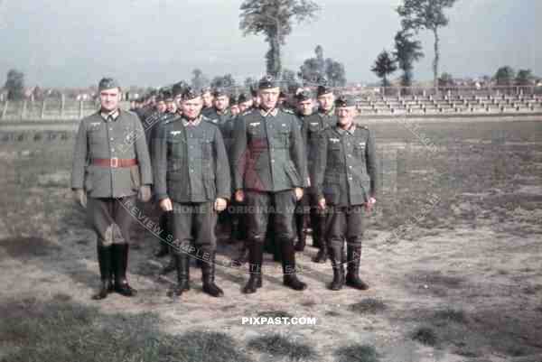 Medical  Wehrmacht field exercise in Kandel, Germany 1940