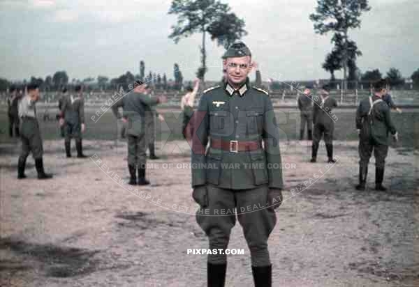 Medical  Wehrmacht field exercise in Kandel, Germany 1940