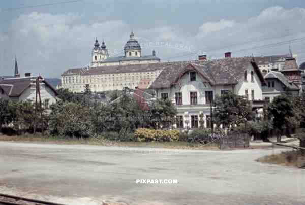 Melk abbey in Melk, Austria 1939