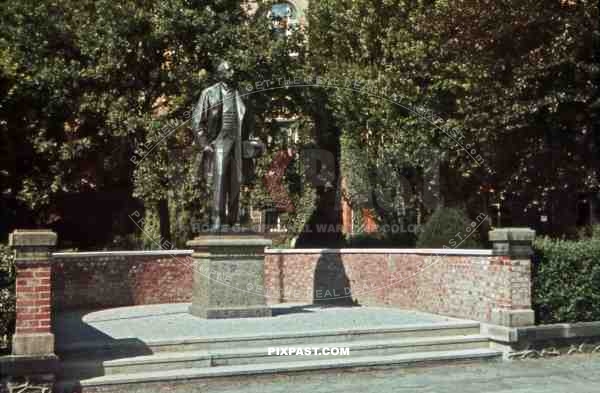 memorial at the Hindenburgufer in Kiel, Germany 1939