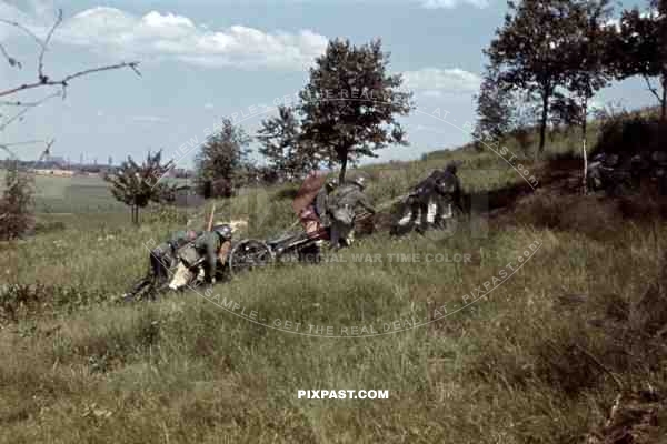 Military exercise near Bautzen, Germany 1939