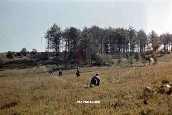 Military exercise near Bautzen, Germany 1939