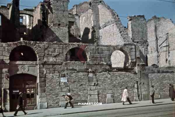 Nowy Swiat in Warsaw, Poland 1939