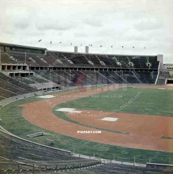 olympia stadium in Berlin, Germany ~1949