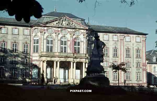 Palace Bruchsal, Bruchsal, Baden Wurttemberg, Germany, 1941, 22nd Panzer Division,