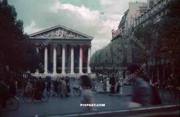 parish church La Madeleine in Paris, France 1940