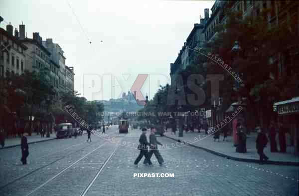 Place Bellecour, Lyon, France, 1939