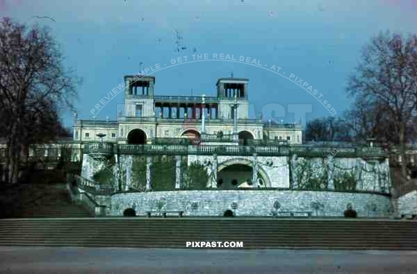 Potsdam Palace, near Berlin 1943, Orangerieschloss, Neue Orangerie, 16.03.1943.