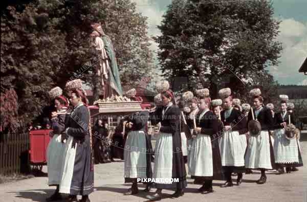 procession in St. Peter, Germany 1938