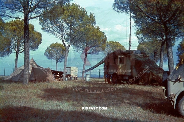 Ramcke Radio Trucks FUNKER - Operation Achse in Rome, Italy 1943