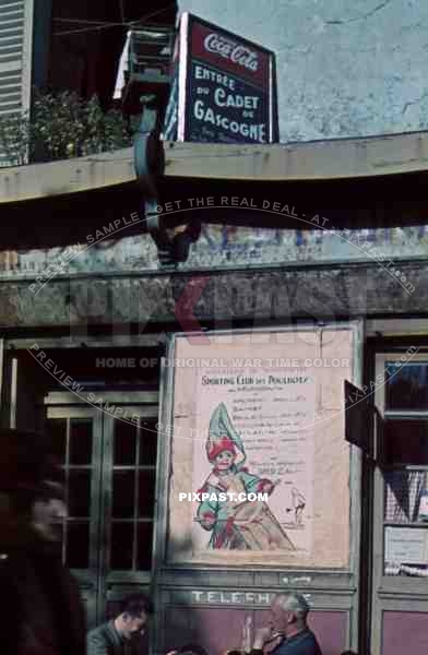 Restaurant Au Cadet de Gascogne in Paris, 1940 