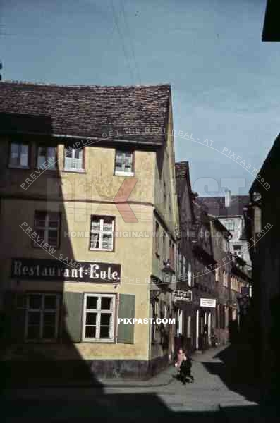 Restaurant Eule in Bayreuth, Germany 1939