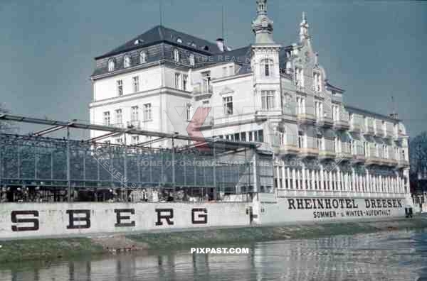 Rheinhotel Dreesen in Bad Godesberg, Germany 1940