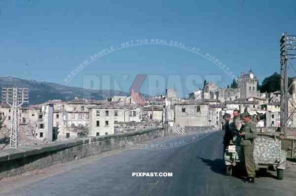 Rome Italy 1944 Kubelwagon H pontassieve camera 26th Panzer Divisions Nachrichten Abteilung