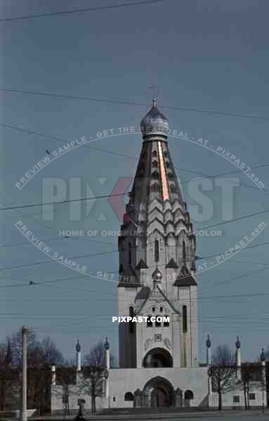 Russian Church in Leipzig, Germany 1940