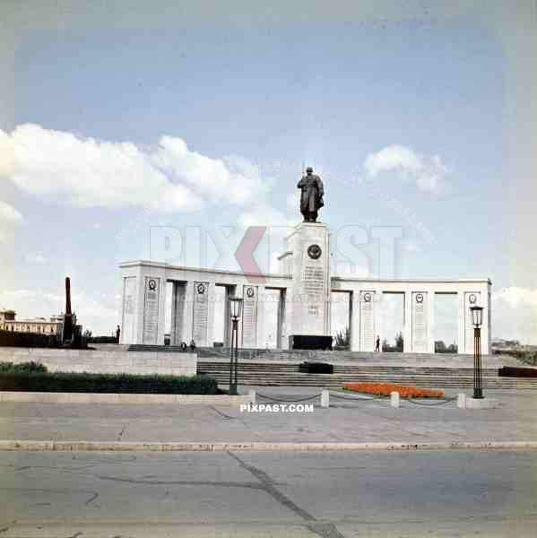 russian war memorial in Berlin, Germany ~1949