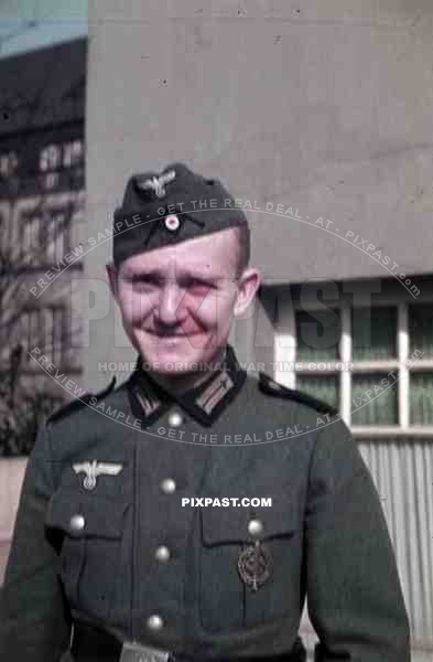 Soldier at the St. Georg hospital in Leipzig, Germany 1940