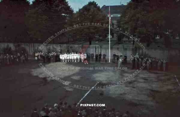 Sports presentation in Waldniel, Germany ~1940