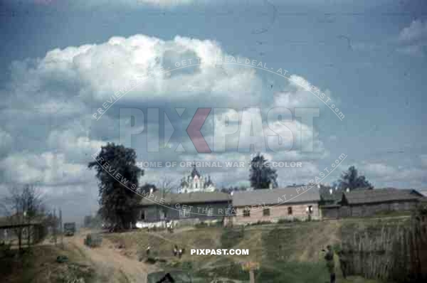 St. Mary church in Demidow, Russia ~1943