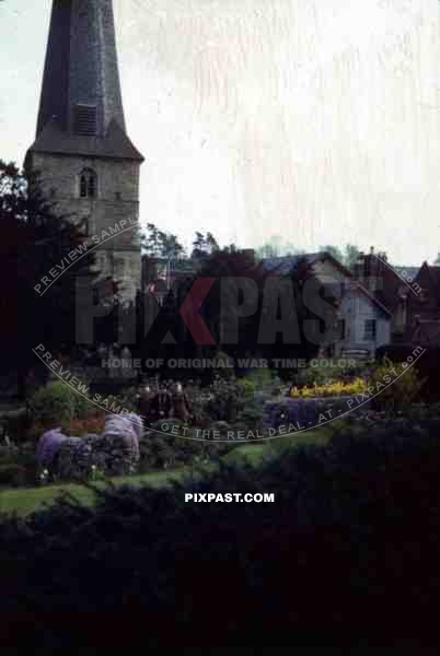 St. MaryÂ´s church in Cleobury, England ~1944