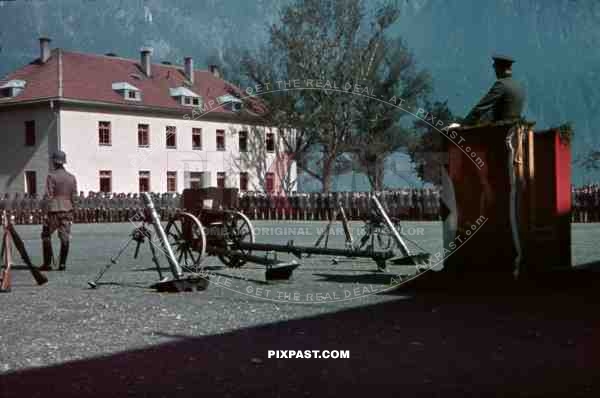 swearing-in ceremony in Landeck, Austria 1941, Pontlatz Kaserne