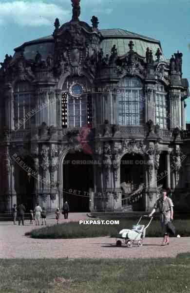 The Zwinger in Dresden, Germany 1940