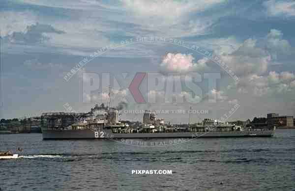 torpedo boat 82 in Kiel, Germany 1939