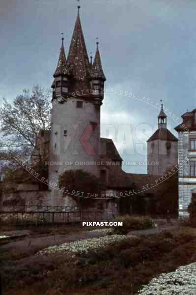 tower "Diebsturm" in Lindau am Bodensee, Germany ~1942