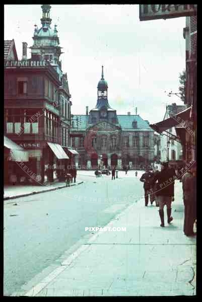 town hall, Chaumont, France 1940